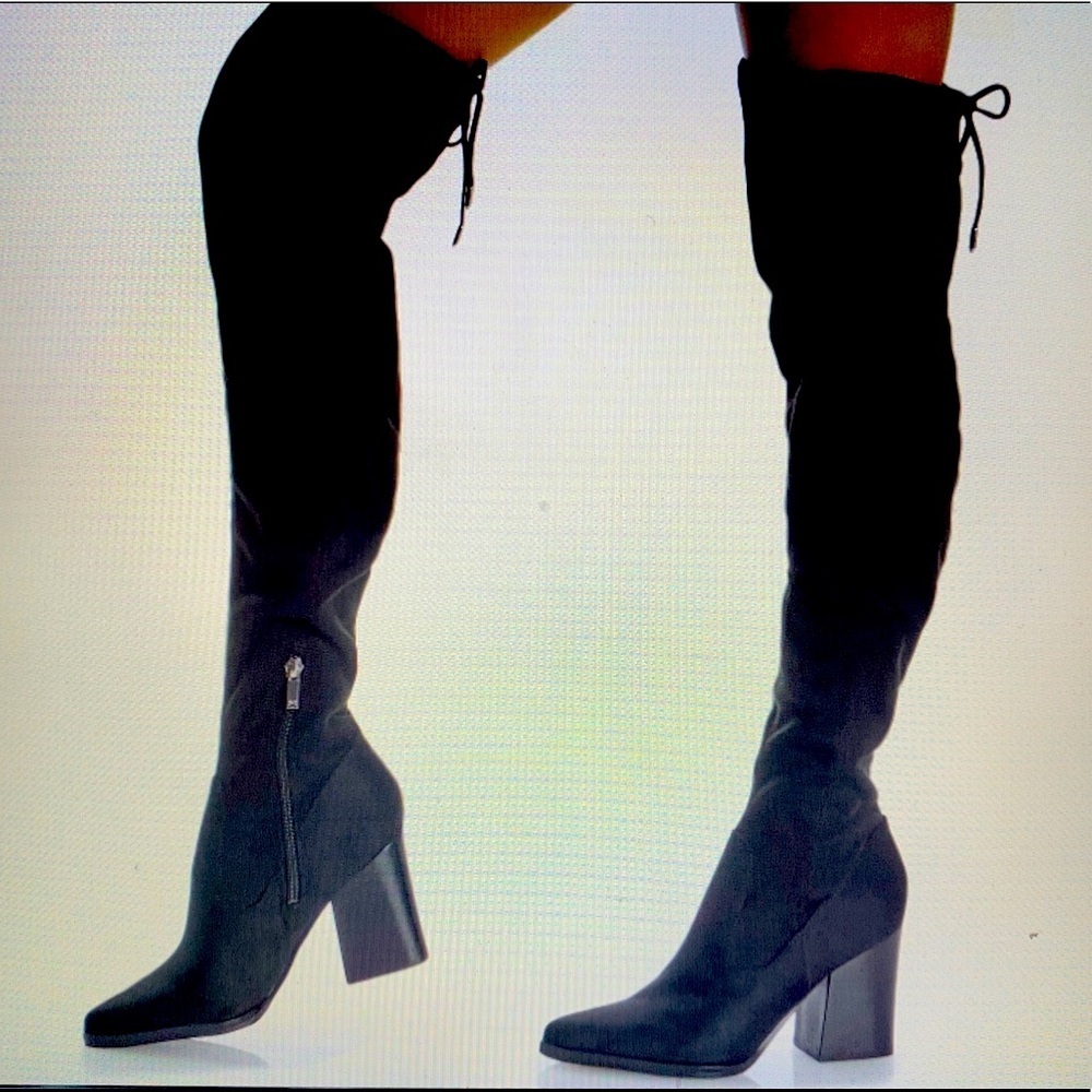 SALE Marc Fisher LTD. Over Knee High Heel Boot Sz 6 NWT - Picture 1 of 5